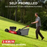 Powersmart 21" 170cc Gas Self-Propelled Lawn Mower, With 6-Position Height Adjustment - Image 4