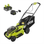 Ryobi 18V ONE+ HP Brushless Cordless 16" Walk-Behind Push Lawn Mower Kit w/ 4.0 Ah Batteries & Charger - Image 2