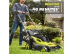 Ryobi 18V ONE+ HP Brushless Cordless 16" Walk-Behind Push Lawn Mower Kit w/ 4.0 Ah Batteries & Charger - Image 5