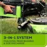 Greenworks 21-Inch 13 Amp Corded Lawn Mower - Image 6