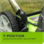 Greenworks 21-Inch 13 Amp Corded Lawn Mower - Image 5