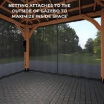 Mosquito Netting Kit-Barrington Gazebo - Image 6
