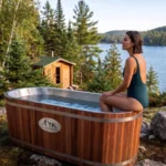 2 Person Cedar Hot Tub With Stainless Steel Liner | Backcountry Recreation - Image 8