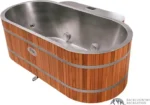 2 Person Cedar Hot Tub With Stainless Steel Liner | Backcountry Recreation - Image 5