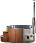 Deluxe Wood Fired Hot Tub With Liner – Backcountry Recreation