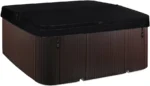 Lifesmart Spas LS600DX 7-Person Square Hot Tub with Cabinet with 65-Jets in Arctic White Espresso Roto - Image 10