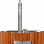 6 Person Deep Cedar Hot Tub with Electric Heater