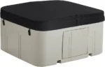 Lifesmart Spas LS100DX 4-Person Square Hot Tub with Waterfall with 20-Jets Roto - Image 2