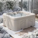 Lifesmart Spas LS100DX 4-Person Square Hot Tub with Waterfall with 20-Jets Roto - Image 4