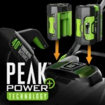 EGO EGO-SNT2122 POWER+ 56V 21in Single-Stage Snow Blower with Steel Auger 2x 4.0Ah Kit - Image 6