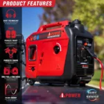 A-iPower 2300-Watt Dual Fuel Inverter Generator - Image 6