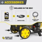 Champion Power Equipment 12000w Elec Start Tri Fuel Portable Generator co Shield 201161 - Image 4