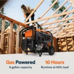 Generac 10000W Gas Generator-Elec Start-Home/RV-Rugged-Quiet, Long Runtime-49 State - Image 8