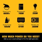 DEWALT 8000-Watt Electric Start Gas-Powered Portable Generator - Image 6