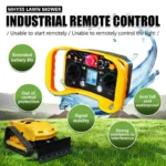 MHY55 Compact Remote-Controlled Tracked Mower — Powered by a 9 HP Loncin gasoline engine, featuring a 550mm mowing width and a remote-controlled - Image 3