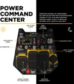 BE Power Equipment 4700/3800-Watt Electric Start Dual-Fuel Gas and Propane Inverter Generator - Image 7