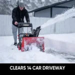 PowerSmart 24-inch 212cc Two-Stage Gas-Powered Snow Blower with Push-Button Start - Image 6