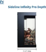 Touchstone Infinity 3-Sided Smart Electric Fireplace - Image 8