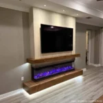Touchstone Infinity 3-Sided Smart Electric Fireplace - Image 7
