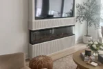 Touchstone Infinity 3-Sided Smart Electric Fireplace - Image 5