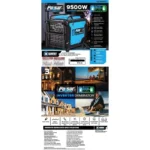 Pulsar 9,500-Watt Super Quiet Dual Fuel Portable Inverter Generator with Remote Start - Image 8