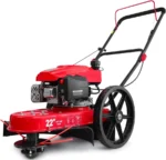 Powersmart 161cc 22-Inch Gas-Powered Walk-Behind String Trimmer Efficient Lawn Care Tool For Areas