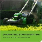 Greenworks 80V 21" Self-Propelled Cordless Lawn Mower Brushless Motor - Image 4