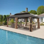 ABCCANOPY Aluminum Patio Gazebo Permanent Hardtop Gazebos - Image 6