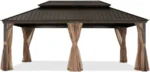 ABCCANOPY Aluminum Patio Gazebo Permanent Hardtop Gazebos - Image 5