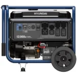 Hyundai 12,000-Watt Gas Powered Portable Generator With Electric Start HG12000E - Image 4