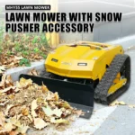 MHY55 Compact Remote-Controlled Tracked Mower — Powered by a 9 HP Loncin gasoline engine, featuring a 550mm mowing width and a remote-controlled - Image 7