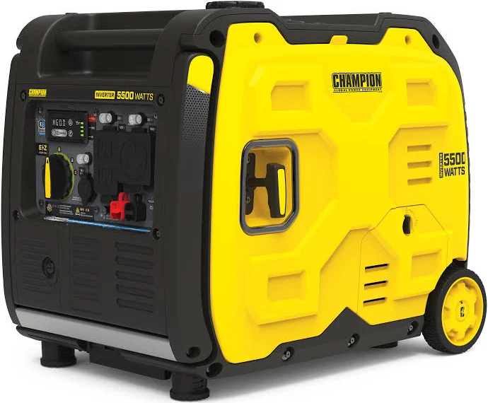 shopping (77) Champion 5500-Watt Dual Fuel RV Ready Portable Inverter Generator with Quiet Technology and Free 3-Year Warranty - Image 1