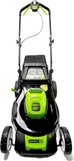Greenworks 80V 21" Brushless Cordless Push Lawn Mower,2.0 Ah Batteries And Charger Included - Image 3
