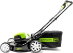 Greenworks 80V 21" Brushless Cordless Push Lawn Mower,2.0 Ah Batteries And Charger Included - Image 2