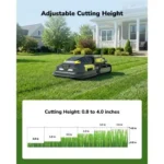 YARBO Robot Lawn Mower and Snow Blower with Modular Design - Image 4