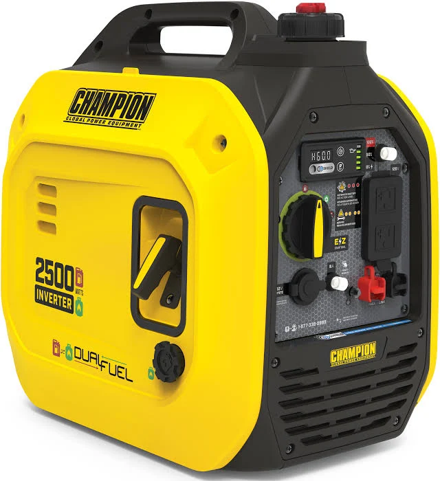 shopping (96) Champion Power Equipment 1850W/2500W Gasoline Powered Portable Recoil Inverter Generator - Image 1